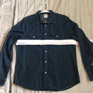 Dark jean shirt